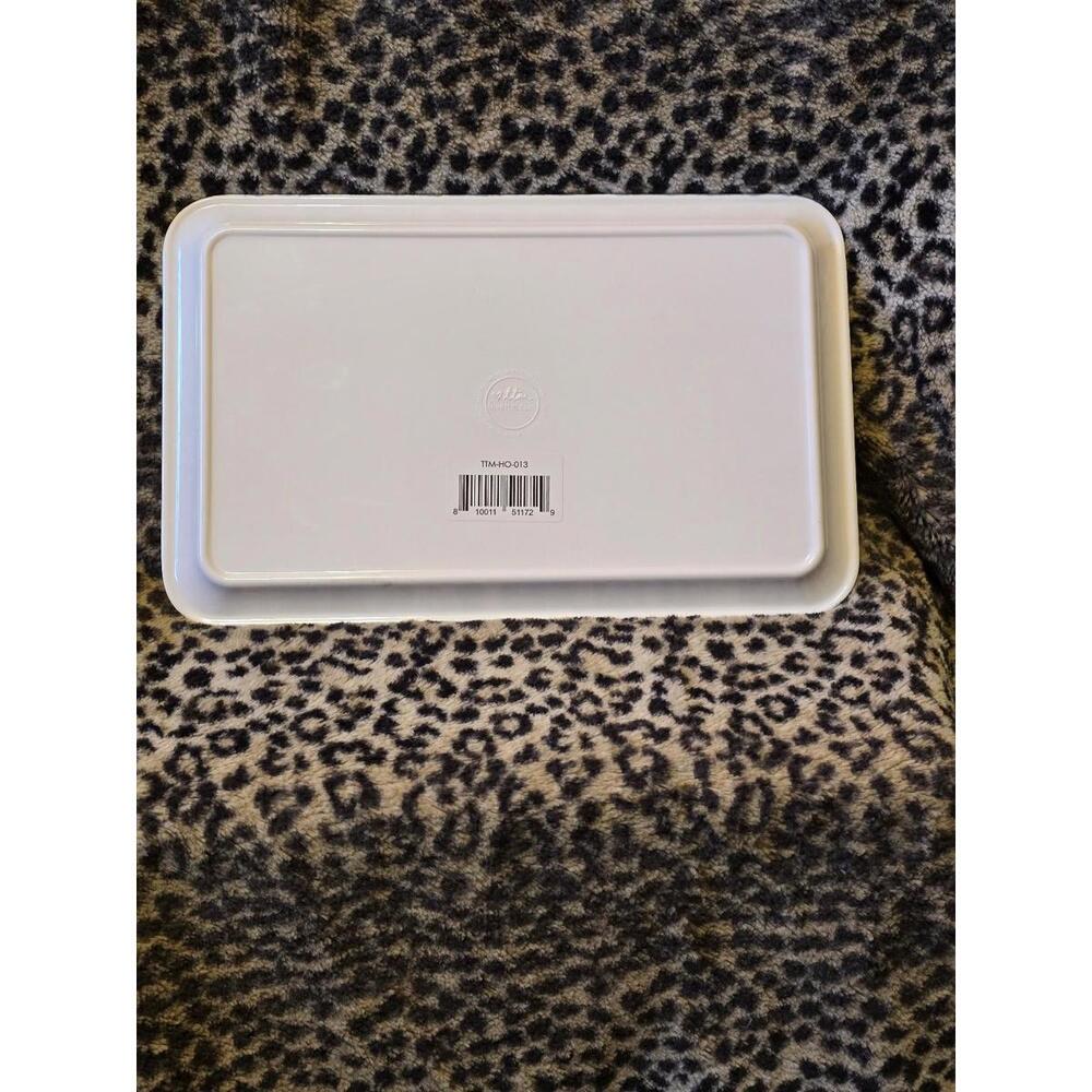 To The Market Lemon Squeeze 12” x 7.5” Melamine Lemon Print Tray - Picture 3 of 4